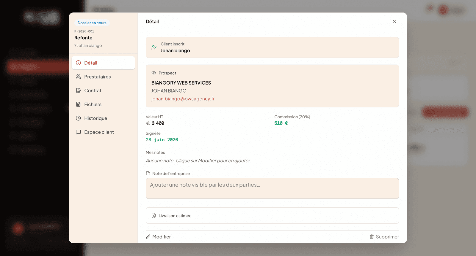 KLUB App Métier preview 3